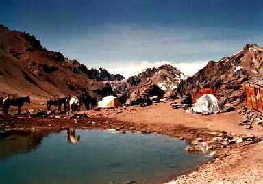 Our Base Camp From The North Side 