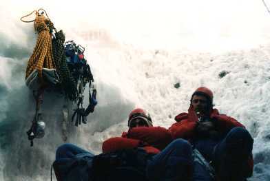 Bivouacing In A Snowcave