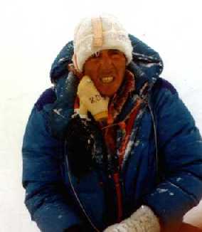 Kiril Doskov On Everest, 9/5/84