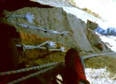 Old Ropes On The "Chandelle"