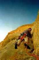 Climbing on Grand Capucin