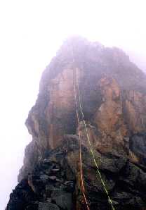 The top of Mount Kenia - Batian