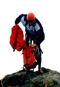 The top of Mount Kenia - Batian