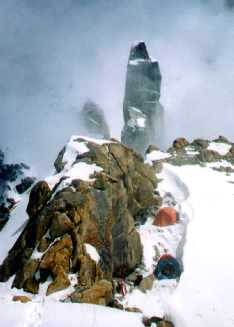 Camp 2 - the "Shoulder" Camp