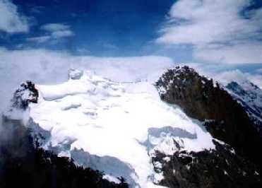 Trango Great, View From the "Slovenian Route"