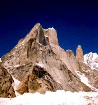 Trango Group, View From Dunge Glacier