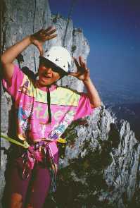 Sofia Foteva After a Full of Climbing Emotions Day